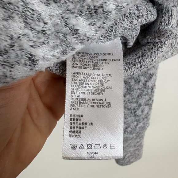 Anthropologie Saturday Sunday soft comfy neutral pullover XS - Picture 7 of 7